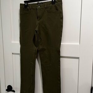 Banana Republic Olive Trousers, Women’s 8